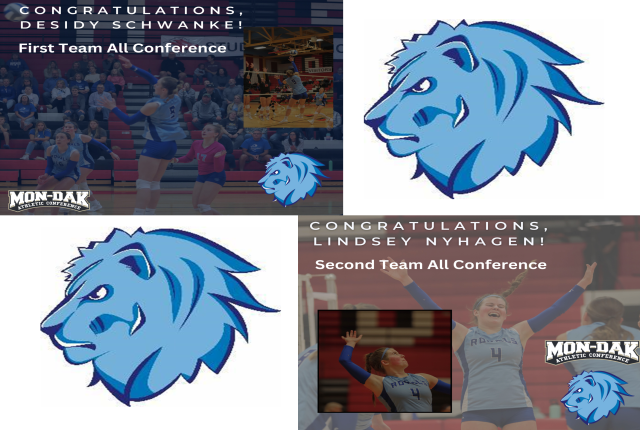 Schwanke and Nyhagen Named to Mon-Dak All-Conference Team