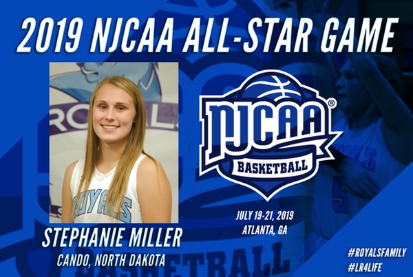 Steph Miller Selected for the 2019 NJCAA All-Star Game